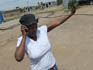 Sibongile slightly stunned as she finds out that her home will be rebuilt
