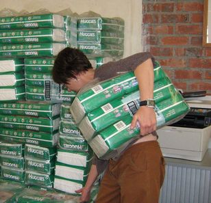 Huggies lends a helping hand