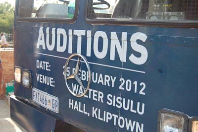 KFC flash mob at Idols season eight Soweto auditions