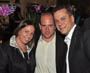Belinda and Ilan Lazarus (BHD) and Ryan Williams (Cinemark)