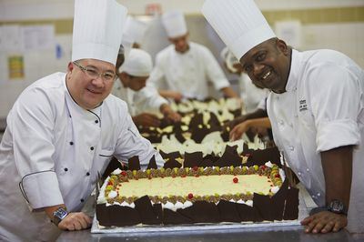 Peter Robertson (Southern Sun Cape Sun Executive Chef) and Martin Chetty (Southern Sun Waterfront Executive Chef)