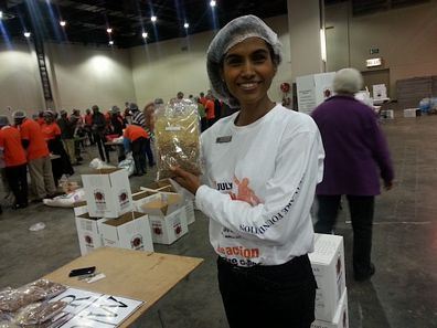 ZAlebs celebrates Mandela Day with Stop Hunger Now.