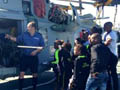 Grassroot Soccer’s RV United takes tour of HMS Portland