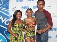 Flying Fish Marketing Manager Qhawekazi Mdikane, Nomuzi Mabena and Kay Sibiya