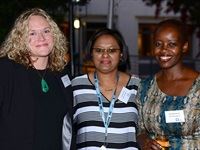 Weber Shandwick Africa Managing Director, Jill Hamilton. McCann Worldgroup Executive PA to CEO & CFO, Leonie Samuels and McCann Worldgroup Africa CFO, Phumi Morodi.