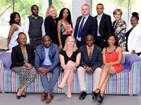 Top: Left to right- Nolusindiso Phenya, Brian Sibanda, Jill Hamilton, Sinqobile Ngcobo, Jim Donaldson, Jerry Sawyer, Linda Weaver, Koketso Phala. Bottom: Left to right- Precious Nkabinde, David Maila, Beth Laffin, Musa Stachan and Zamansele Mhlambi