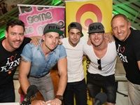 ECR presenters Damon Beard and Rory Petzer with the guys from Rubber Duc