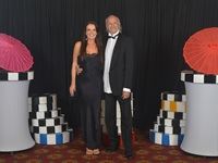 Sue Hirschson and Allen Ambor (Patron of the Spur Foundation and Chairman Spur Group)