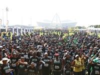 Nifty dance moves with ECR presenter, Deon Govender, after the event.