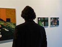 Opening of 'Club' by Jeanne Gaigher at SMITH