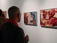 Opening of 'Club' by Jeanne Gaigher at SMITH