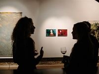 Opening of 'Club' by Jeanne Gaigher at SMITH