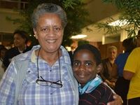 Jeanette Masala with her grandson