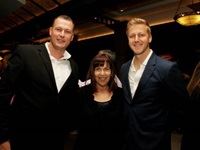 Gareth Kaschula, Rina Broomberg & Gareth Cliff