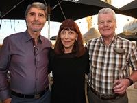 Alan and Denise Schlesinger, Hugh Patrick