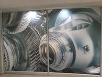 Frosted Vinyl- Mercedes dealership rebranding by Clarion