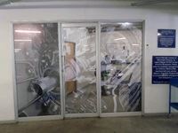 Contravision - Mercedes dealership rebranding by Clarion