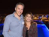 Mac Wachsberger (Capital Hotel Group) & Janine Myburgh (CT Chamber of Commerce)