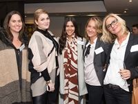 Melissa Attridge (Cosmopolitan) Mimi Thurgood (Cosmo) Niquita Bento (Elle Decor) Kisha Van Vuuren (Tin Can PR) Debby Reader (Tin Can PR)