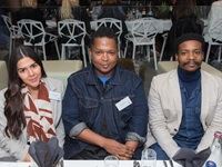 Naquita Bento (Elle Decor) & Malibongwe Tyilo (Visi) & Athi-Patra Ruga