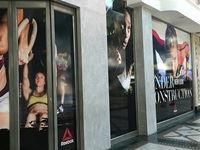 Exterior windows at Reebok, Canal Walk