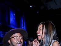 Khaya Dlanga and Celeste Khumalo