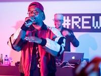 MC for the event, Scoop Makhathini