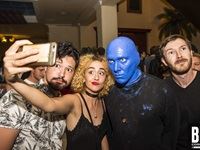 Opening night for Blue Man Group - Cape Town