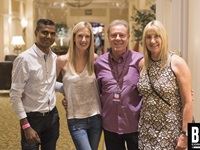 Opening night for Blue Man Group - Cape Town