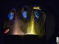 Opening night for Blue Man Group - Cape Town