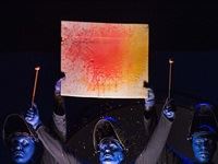 Opening night for Blue Man Group - Cape Town