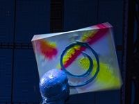 Opening night for Blue Man Group - Cape Town