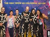 Opening night for Blue Man Group - Cape Town