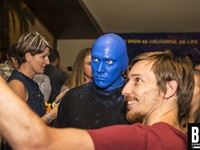 Opening night for Blue Man Group - Cape Town