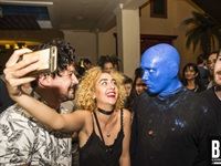 Opening night for Blue Man Group - Cape Town