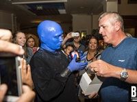 Opening night for Blue Man Group - Cape Town