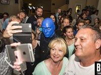 Opening night for Blue Man Group - Cape Town