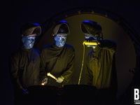 Opening night for Blue Man Group - Cape Town