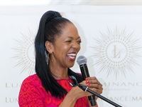 Terry Pheto honoured at Luminance's Mother's Day celebrations