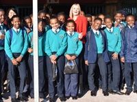 Margaret Hirsch visits the Dalpark Secondary School