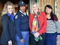 Margaret Hirsch visits the Dalpark Secondary School