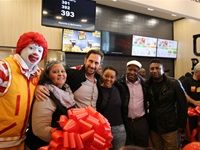 McDonald's opens its 250th store in partnership with franchisee
