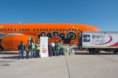 K-C partners with Mango Airlines, BidAir to provide community with essentials