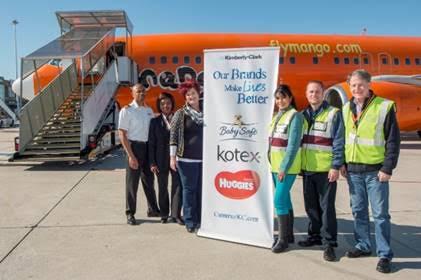 K-C partners with Mango Airlines, BidAir to provide community with essentials
