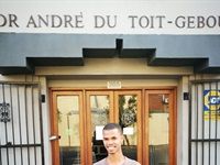 Bradly Kriel, a student