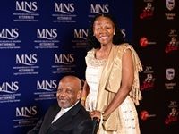 Caphius Semenya and Letta Mbuli