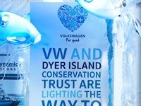 Artists create festive installation from trash