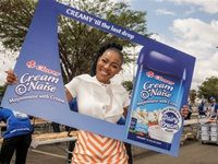 Clover tries to build Longest Line of Sandwiches