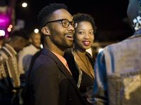 Mandla Dakada and Palesa Mamabolo