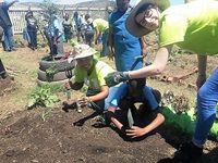 Woolies celebrates World Food Day by gardening